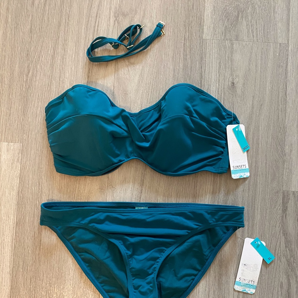 Jade Bandeau Bikini